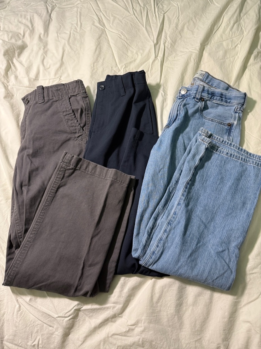 Boys bundle pants, GAP and Abercrombie